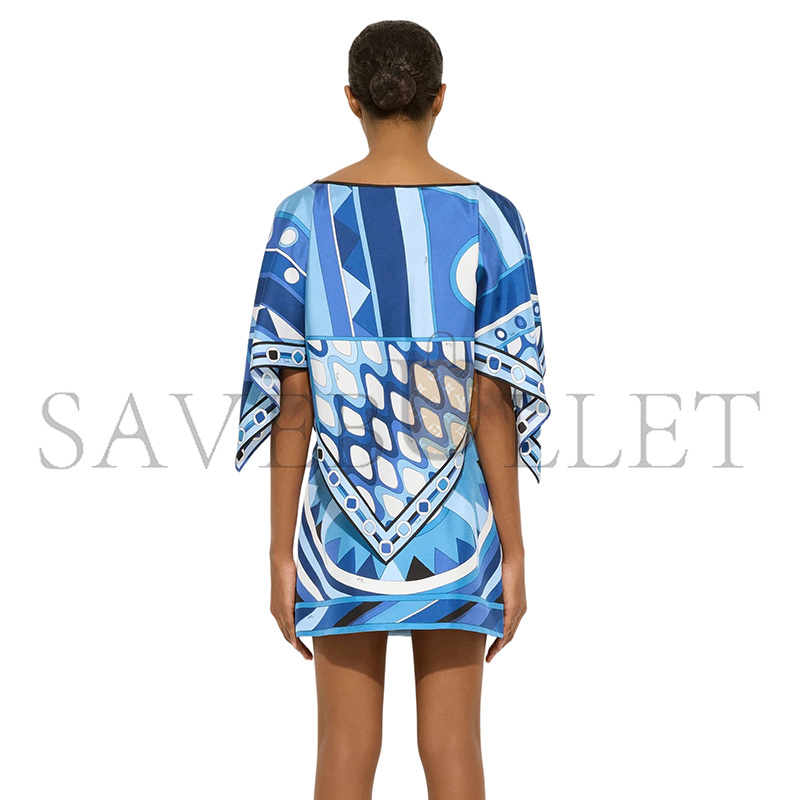 PUCCI VIVARA PRINT SKIRT 5URV375U730P10